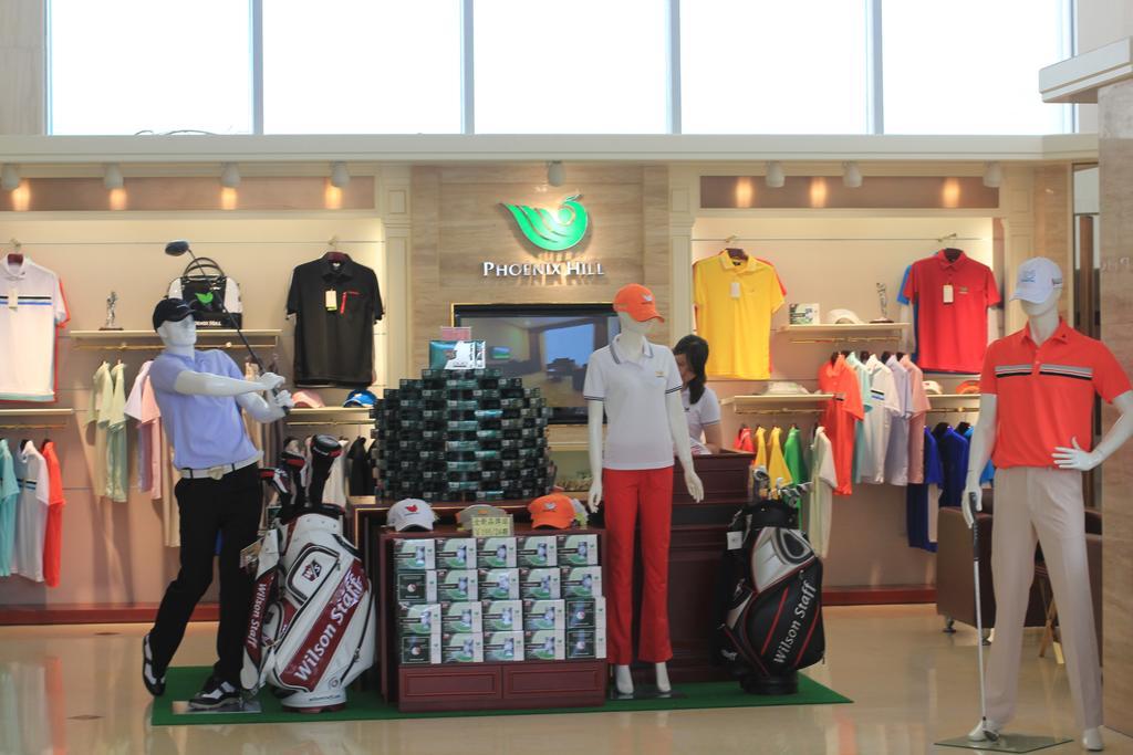 Phoenix Hill Hotel Dongguan - Golf Course Shop Exteriér fotografie